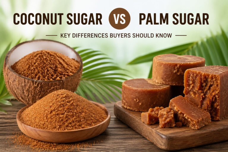 coconut sugar vs palm sugar